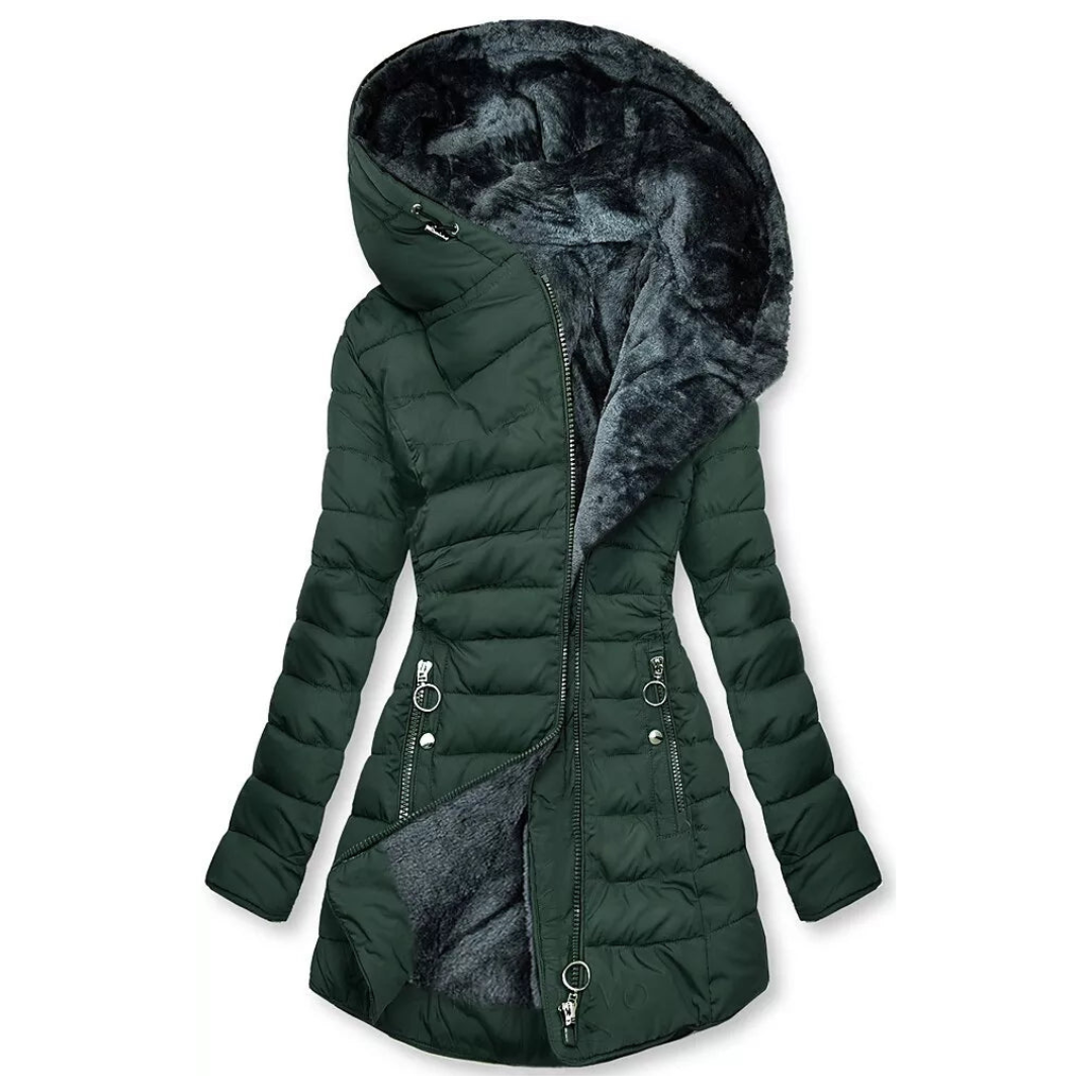 Alessina™ | Waterproof Padded Hooded Coat