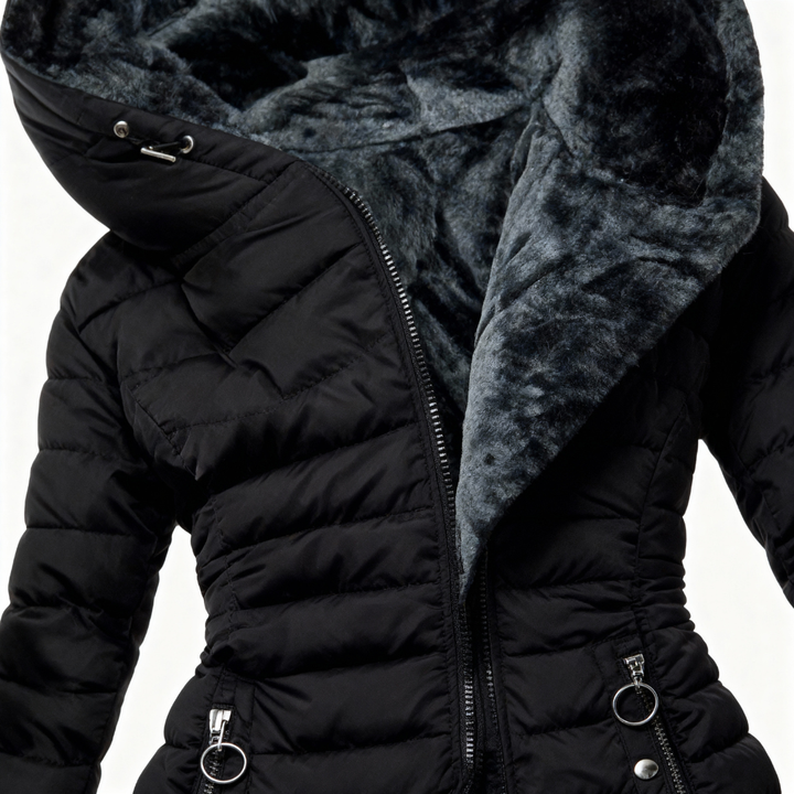 Alessina™ | Waterproof Padded Hooded Coat