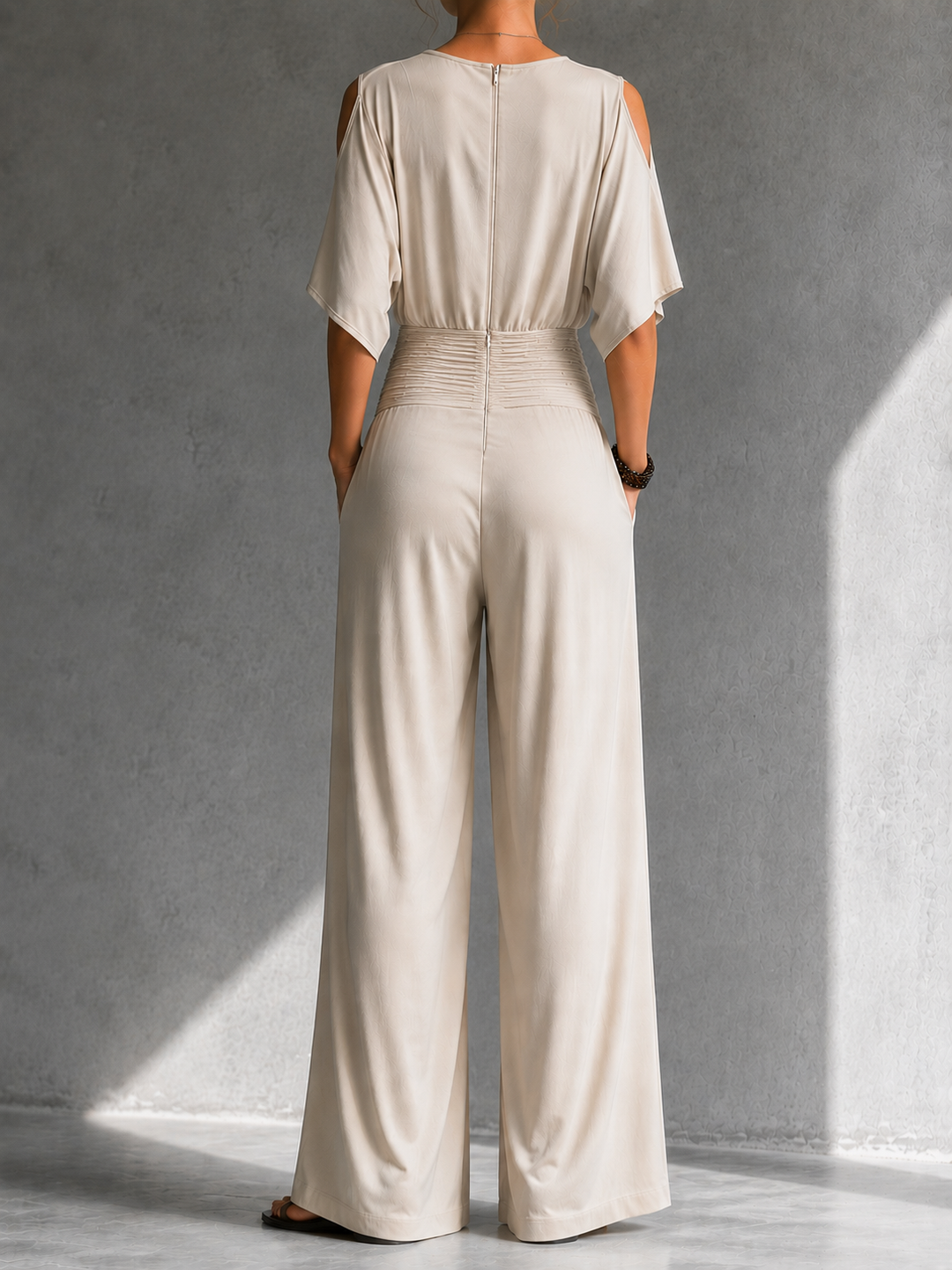 Gerika | Elegant Wrap-Front Jumpsuit