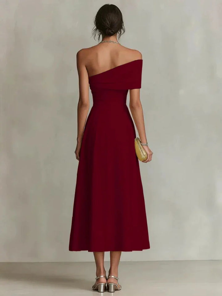Wenda | One-Shoulder Maxi Dress