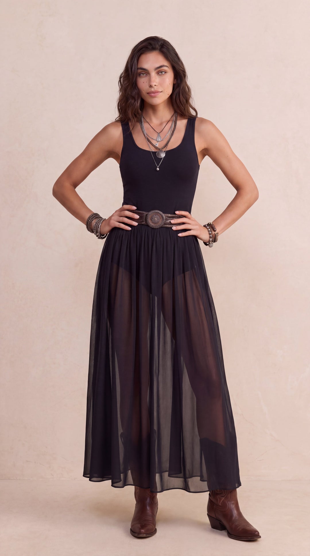 Euforia Two-Layer Skirt Set