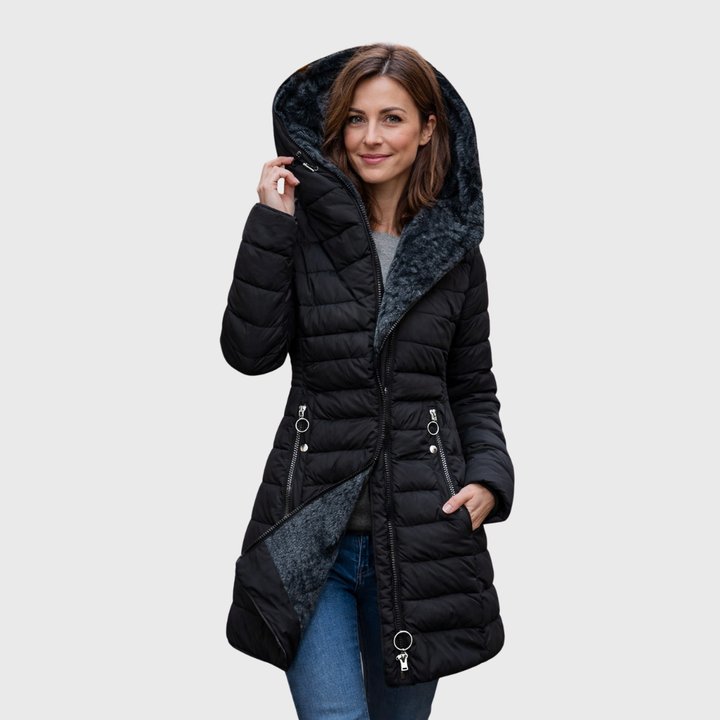 Alessina™ | Waterproof Padded Hooded Coat