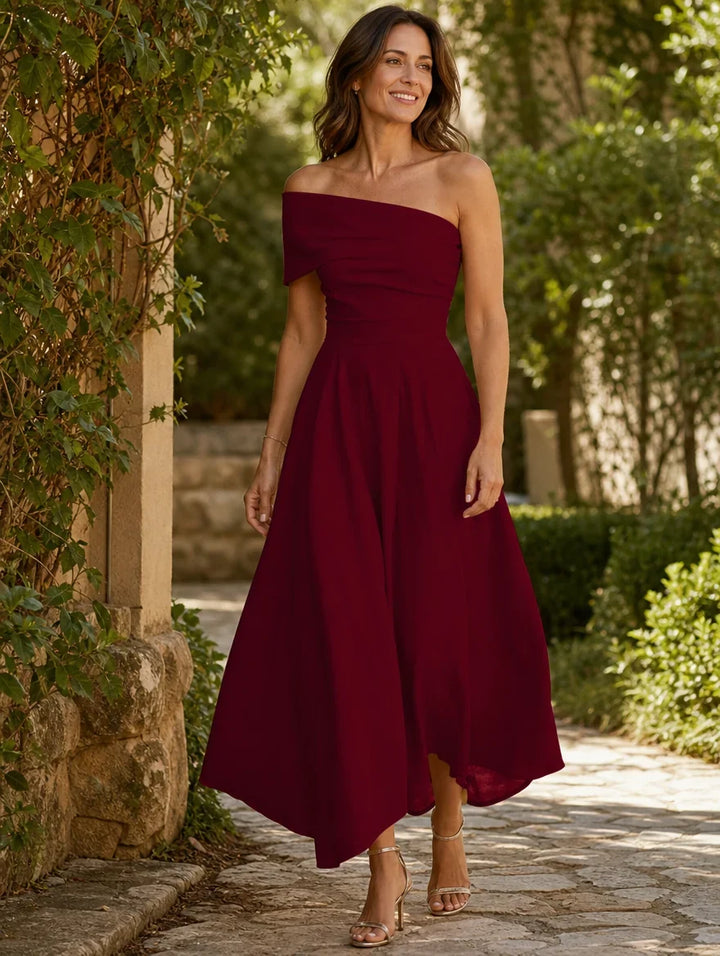 Wenda | One-Shoulder Maxi Dress