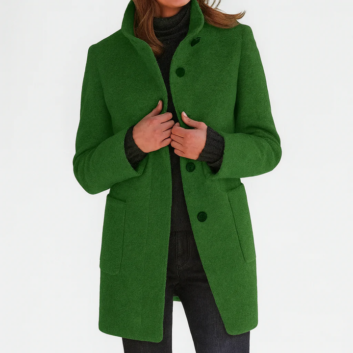 Eleonora Wool-Blend Midi Coat
