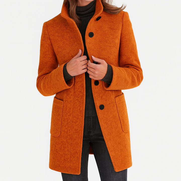 Eleonora Wool-Blend Midi Coat