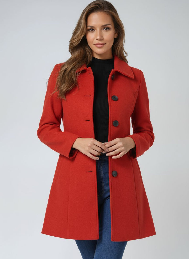 Imogen Single-Breasted Winter Coat